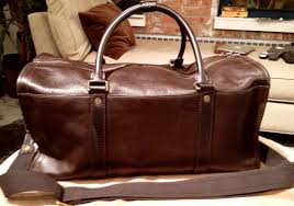 best leather duffel bag